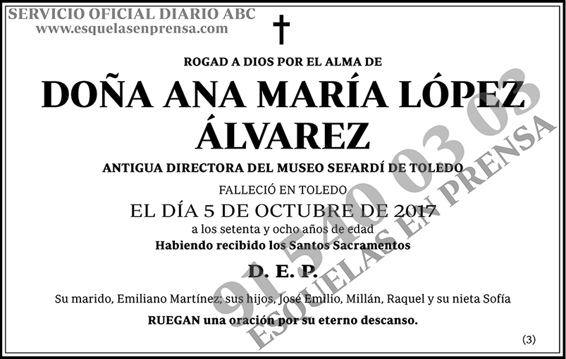 Ana María López Álvarez